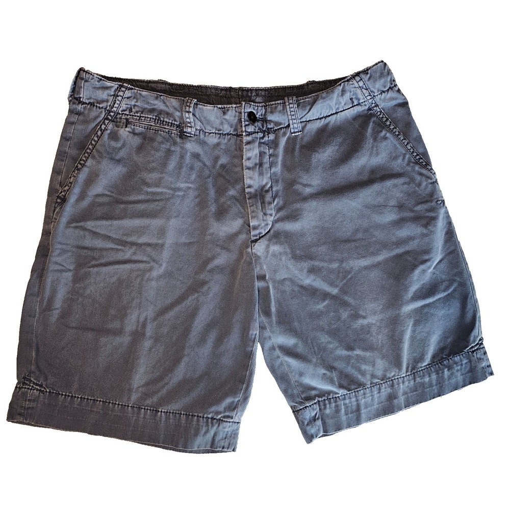Polo Ralph Lauren Shorts Mens 38 Chino Flat Front Blue Casual